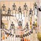 12 Pcs Mini Skeleton Figurines, Plastic Small Skeleton Figurines for Crafts, Halloween Old Model Figurines for Party Supplies Decor